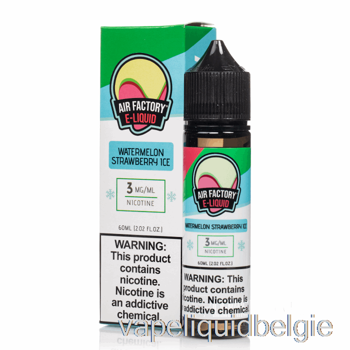 Vape België Watermeloen Aardbei Ijs - Luchtfabriek - 60ml 3mg